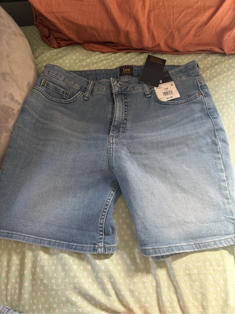 Lee Women’s Light Wash Denim Shorts